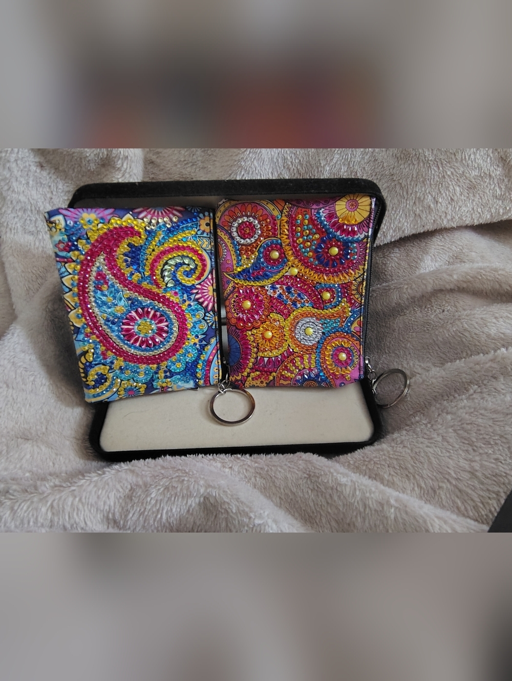 💎🌸💎 Mother’s Day Handmade Gift Set – Diamond Painting Change Wallet 💎🌸💎